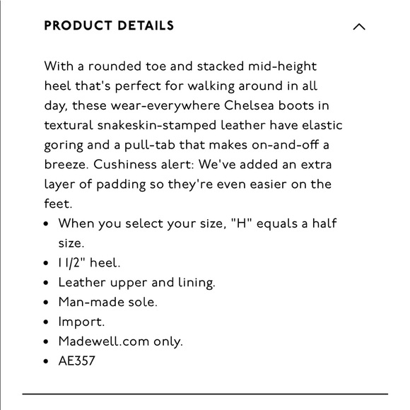 NEW • Madewell • Carina Snake Leather Ankle Boots - Picture 4 of 8